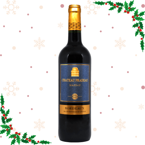 CHATEAU PRADEAU MAZEAU ROUGE 2022-75CL UAE
